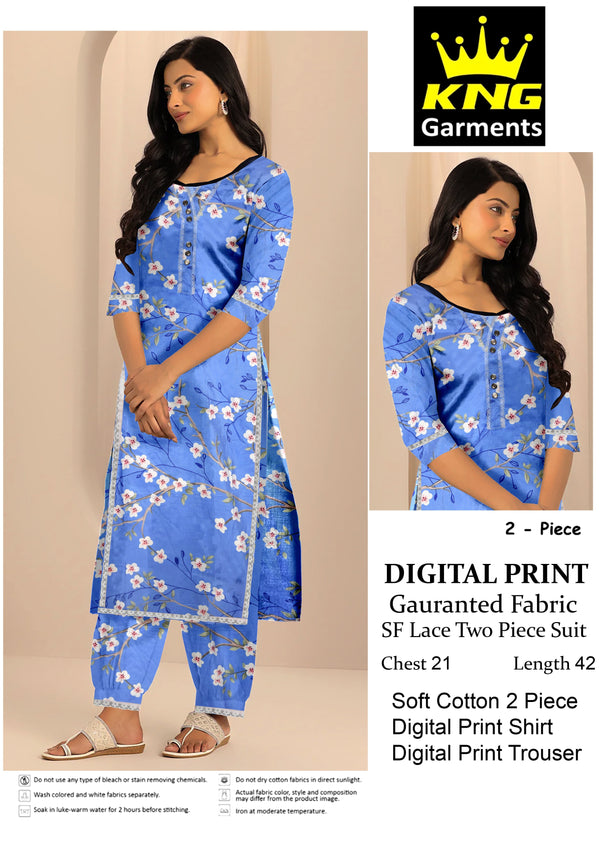 SF LACE 2PC (DIGITAL PRINT)