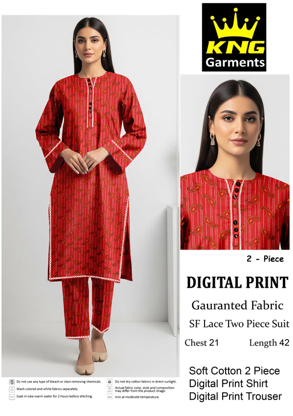 SF LACE 2PC (DIGITAL PRINT)