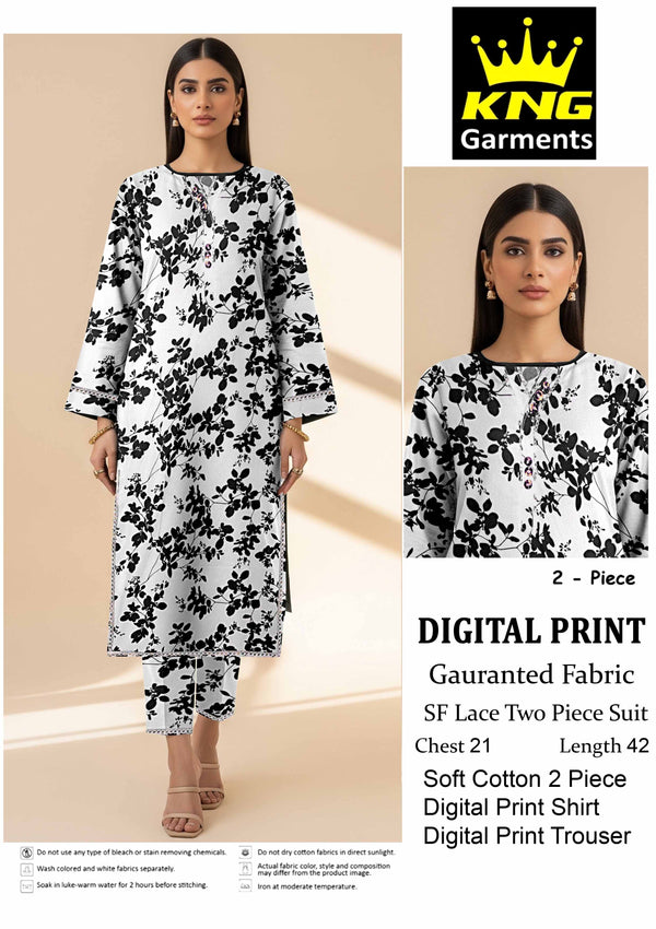 SF LACE 2PC (DIGITAL PRINT)