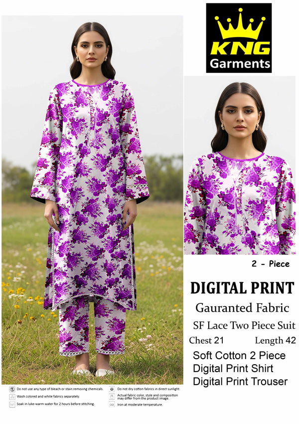 SF LACE 2PC (DIGITAL PRINT)