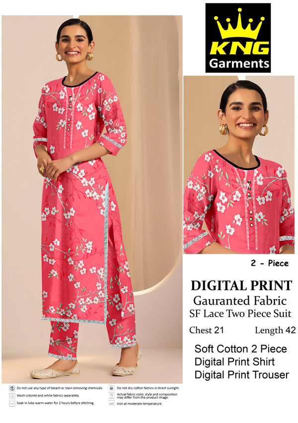 SF LACE 2PC (DIGITAL PRINT)