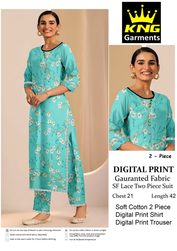 SF LACE 2PC (DIGITAL PRINT)