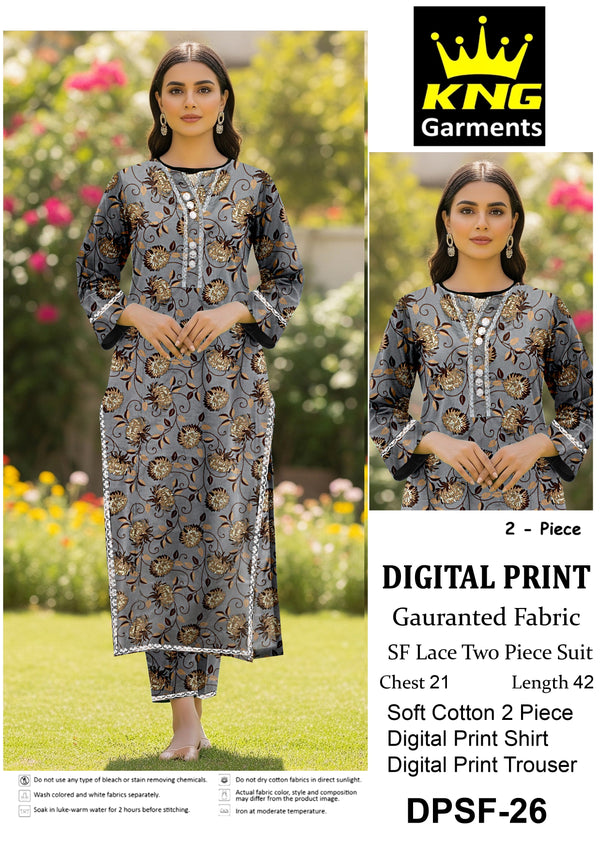 SF LACE 2PC (DIGITAL PRINT)