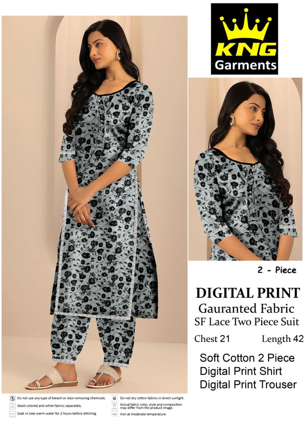 SF LACE 2PC (DIGITAL PRINT)